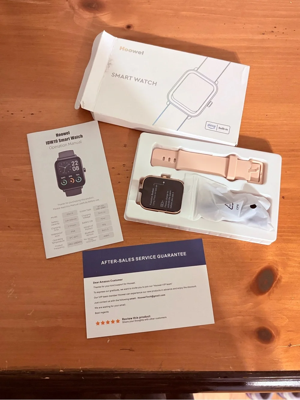 Smart Watch - White Band